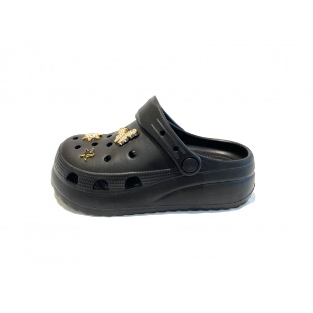 ΓΥΝΑΙΚΕΙΑ ΠΑΝΤΟΦΛΑ CROCS ΔΙΠΑΤΗ EZ 012901 ΜΑΥΡΗ